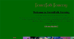 Desktop Screenshot of ferretfolk.net